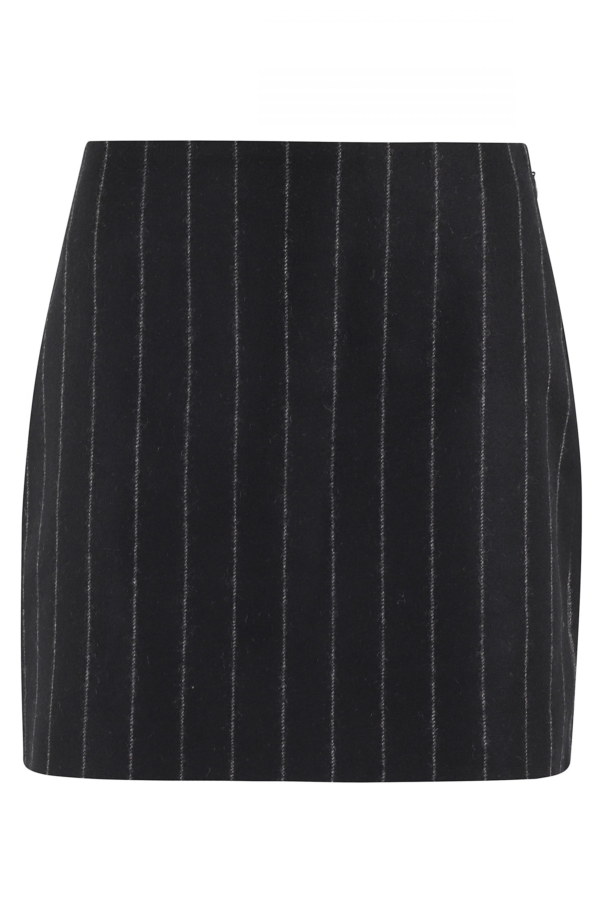 ミニスカート THE ANDAMANE SS25 'Whitely' skirt (TM170371ATNC181 BLACK) Whitely Mini Black Skirt