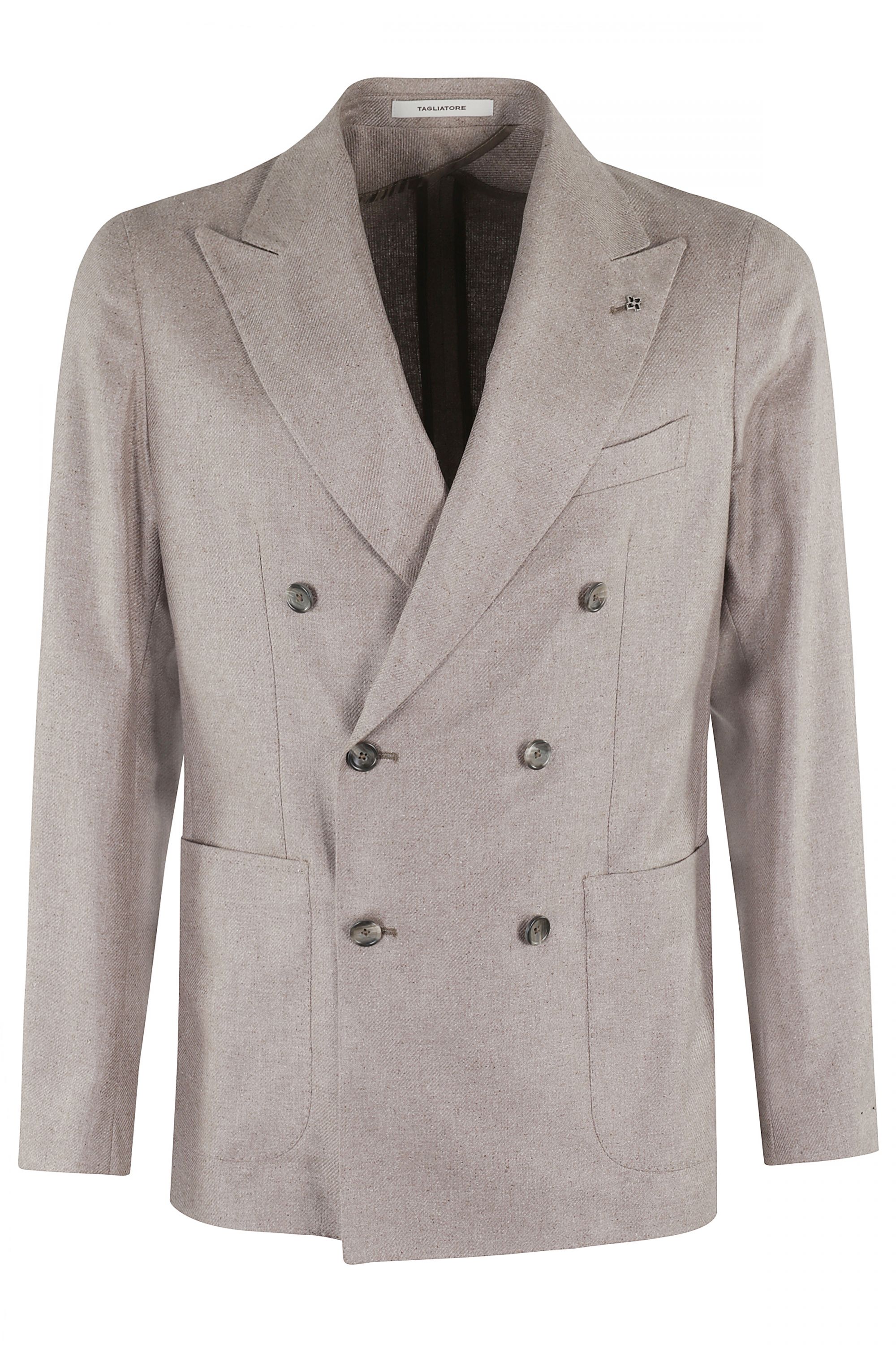 ジャケット TAGLIATORE Tagliatore Jackets Bordeaux Tagliatore Micro Squares Blazer Bordeaux | Wanan Luxury
