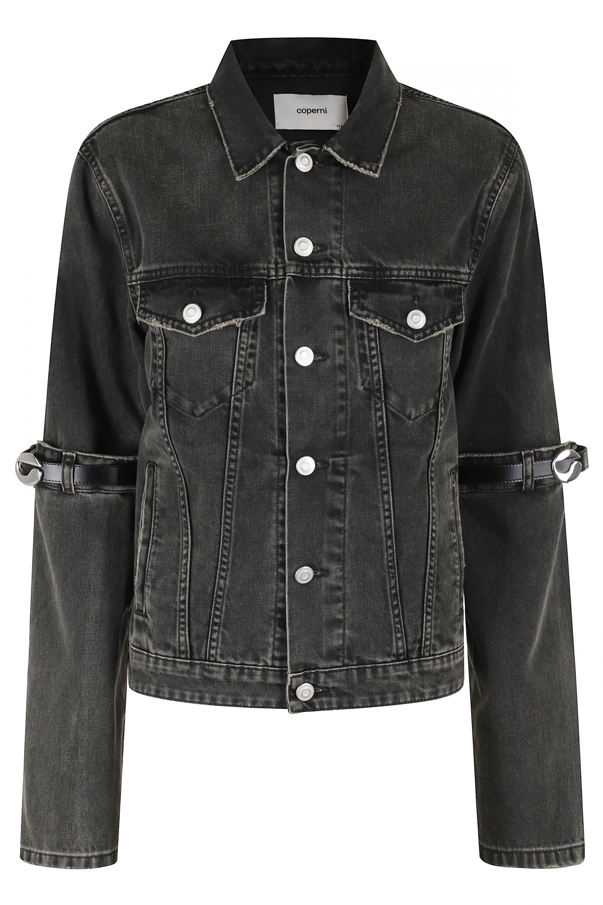 ジャケット Coperni 'Hybrid Denim Short' jacket Coperni Hybrid Denim Short Jacket | Blue | FARFETCH