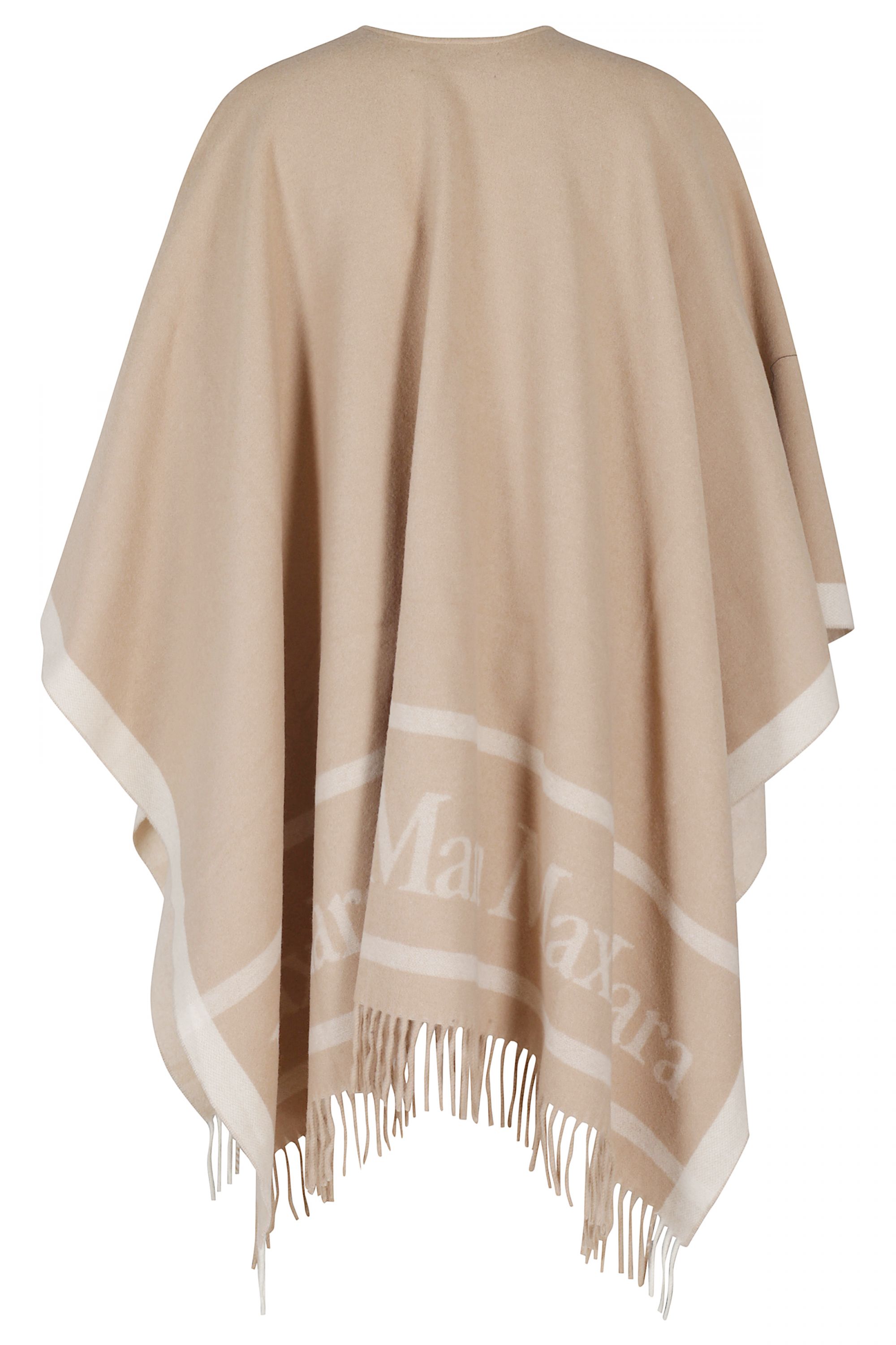 新品★ ★Max Mara　Hilde Poncho camel Poncho 'S Max Mara camel-colored Hilde
